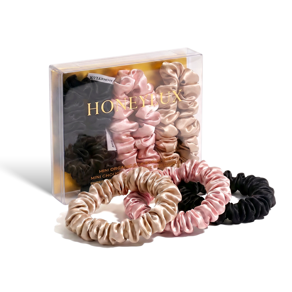 Mini Silk Scrunchie Set - Classic