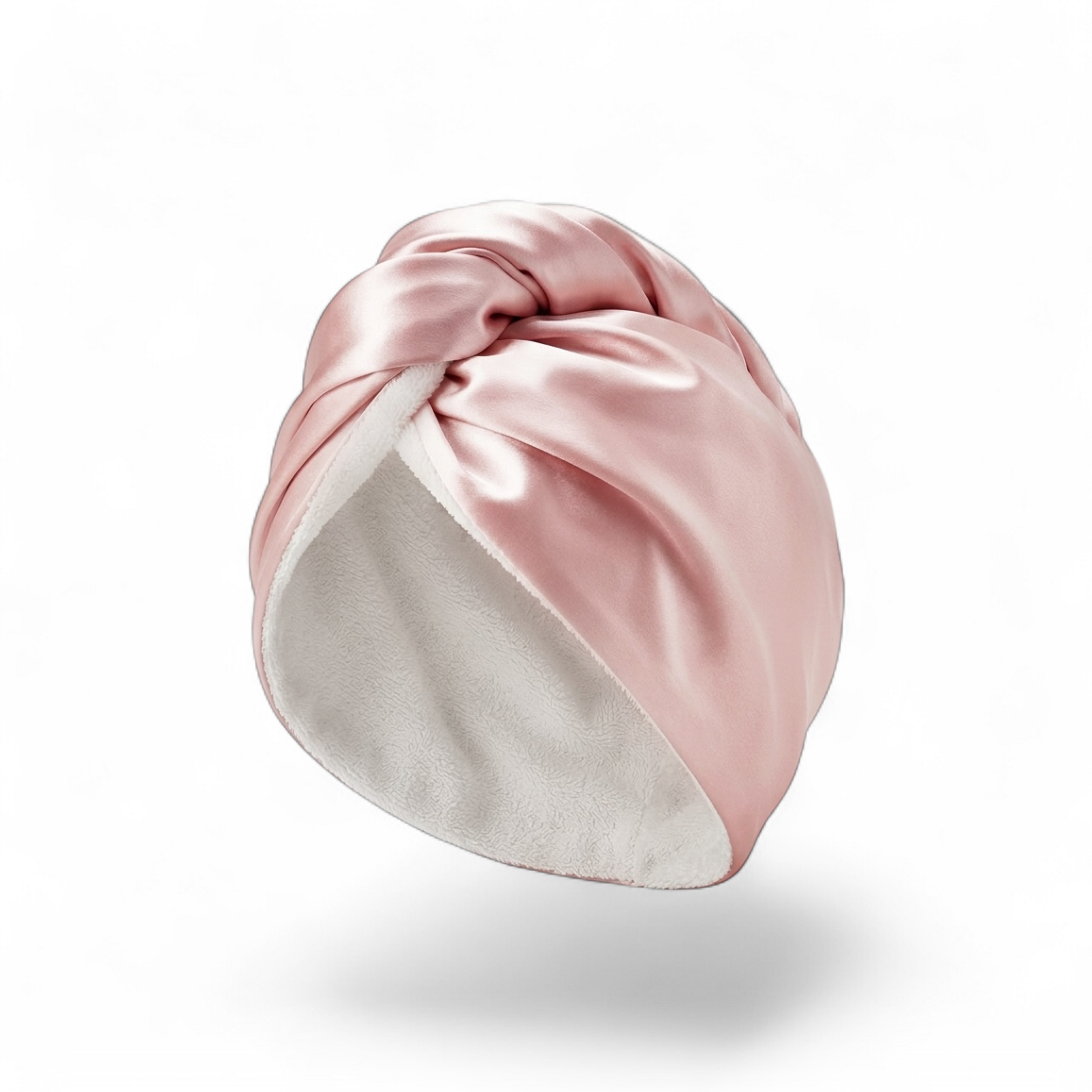 Reversilble Silk & Bamboo Towel Wrap - Pink