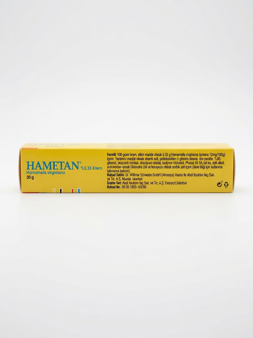 Hametan 5.35% Cream – Witch Hazel Cream for Sensitive Skin (30g)