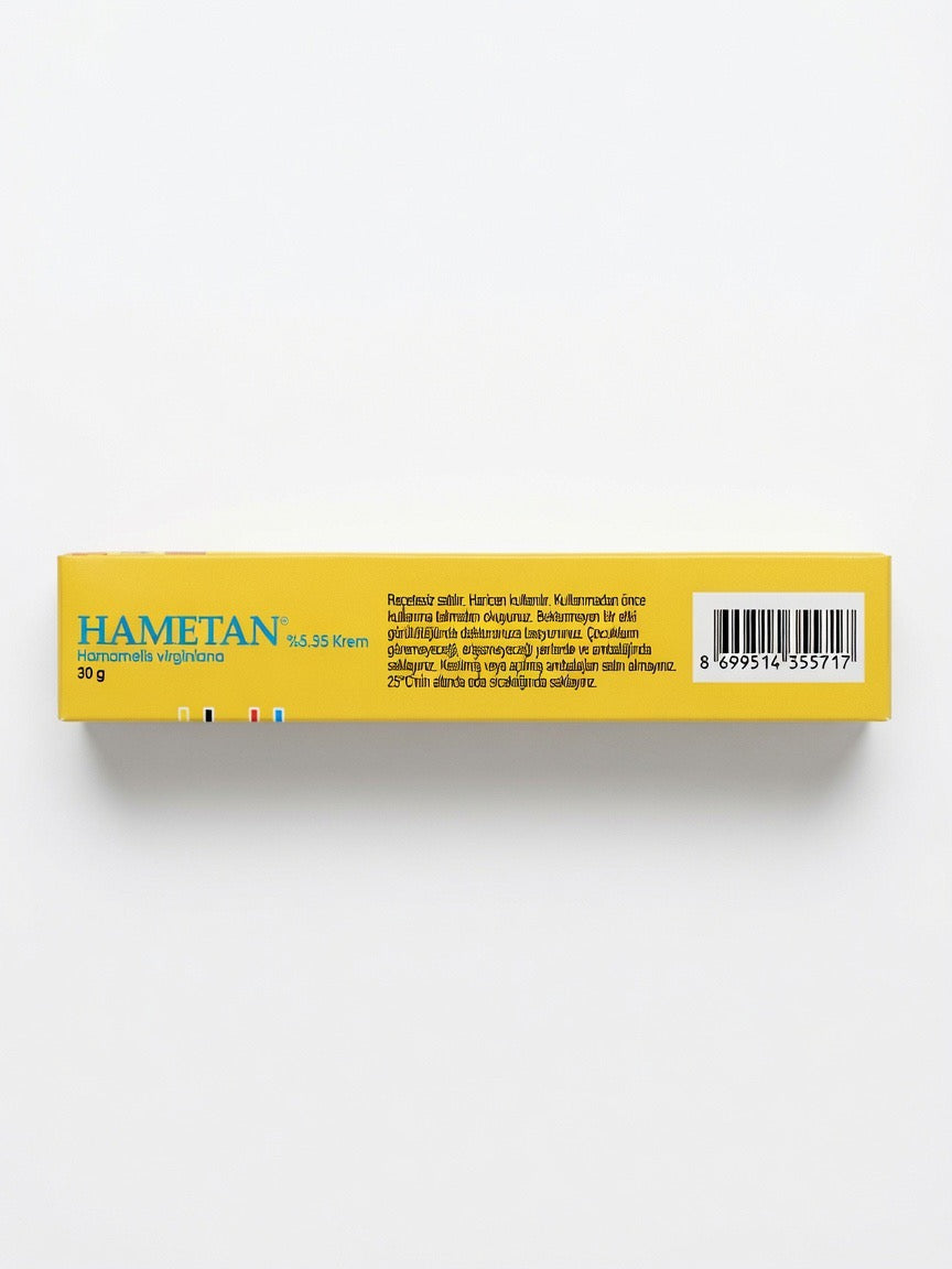 Hametan 5.35% Cream – Witch Hazel Cream for Sensitive Skin (30g)