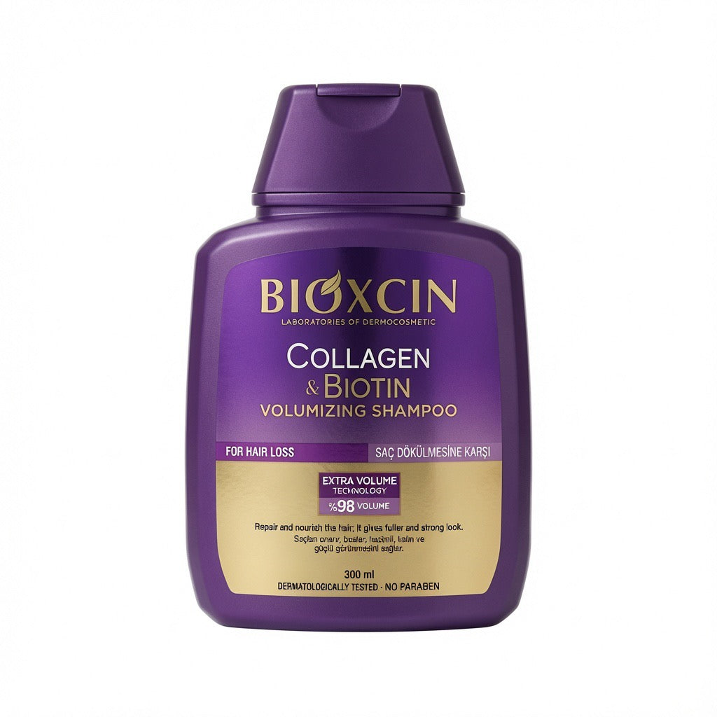 Bioxcin Collagen & Biotin Volumizing Shampoo 300ml
