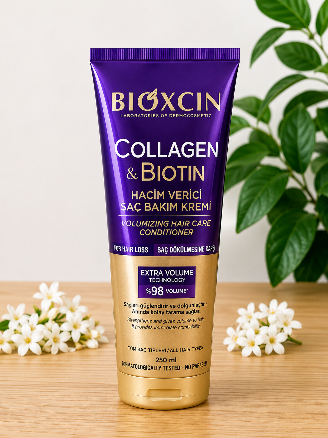 Bioxcin Collagen & Biotin Volumizing Hair Care Conditioner 250ml