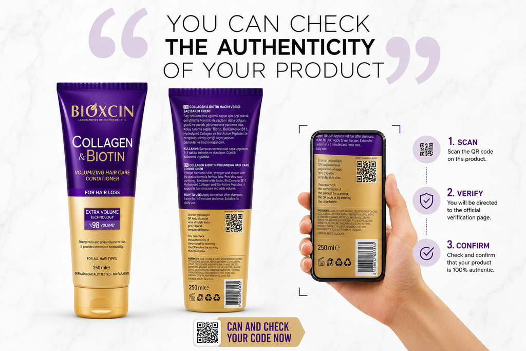 Bioxcin Collagen & Biotin Volumizing Hair Care Conditioner 250ml