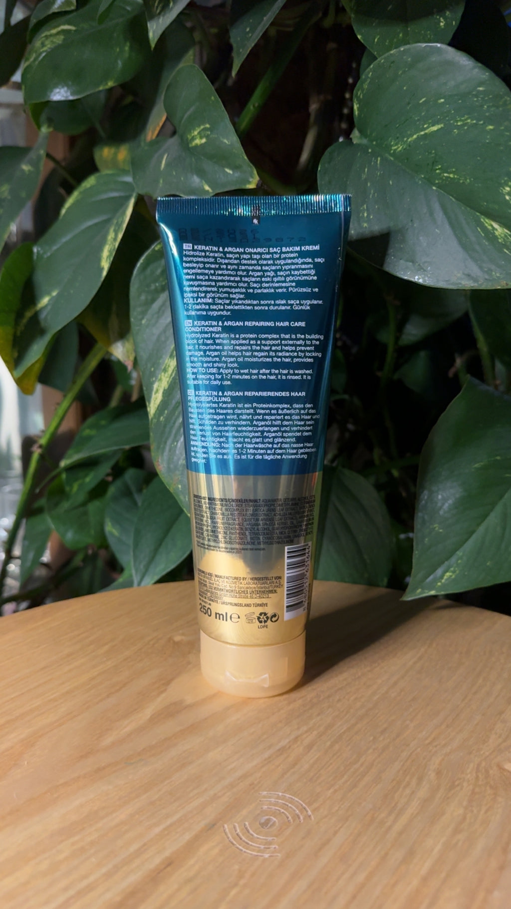 Bioxcin Keratin & Argan Repairing Hair Conditioner – 250 ml