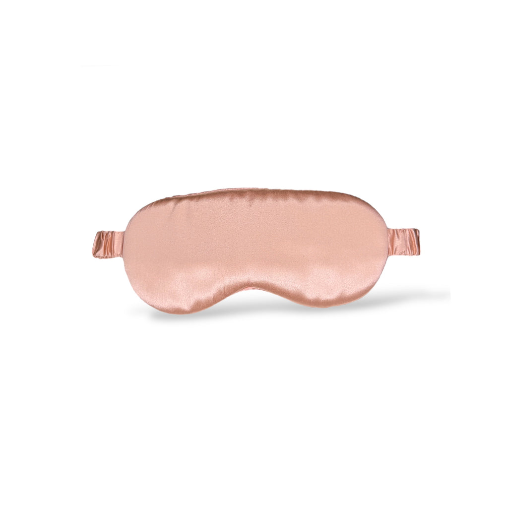 Premium Organic Silk Sleep Mask - Rose Gold-0