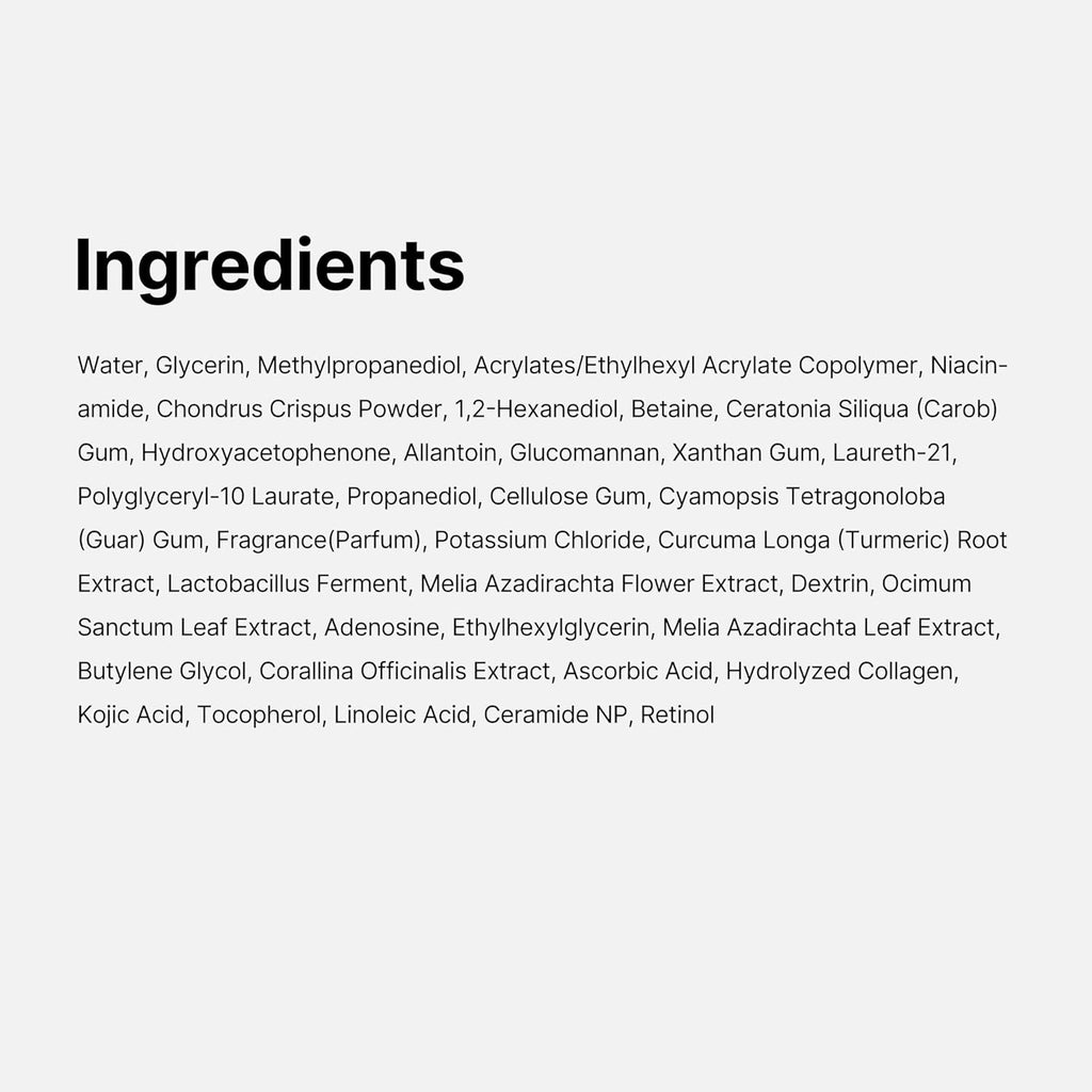 Medicube  Kojic Acid Turmeric Brightening Gel Mask