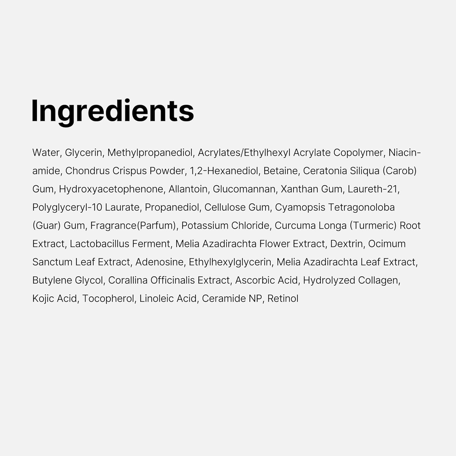 Medicube  Kojic Acid Turmeric Brightening Gel Mask