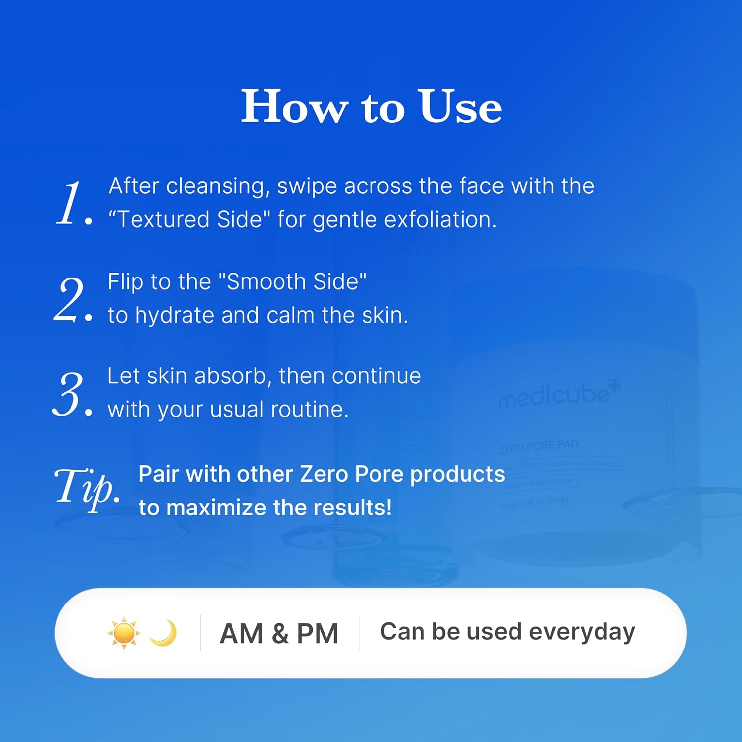 Medicube  Zero Pore Pad 2.0