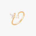 Butterfly cubic ring