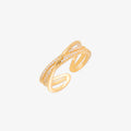 Triple layered ring
